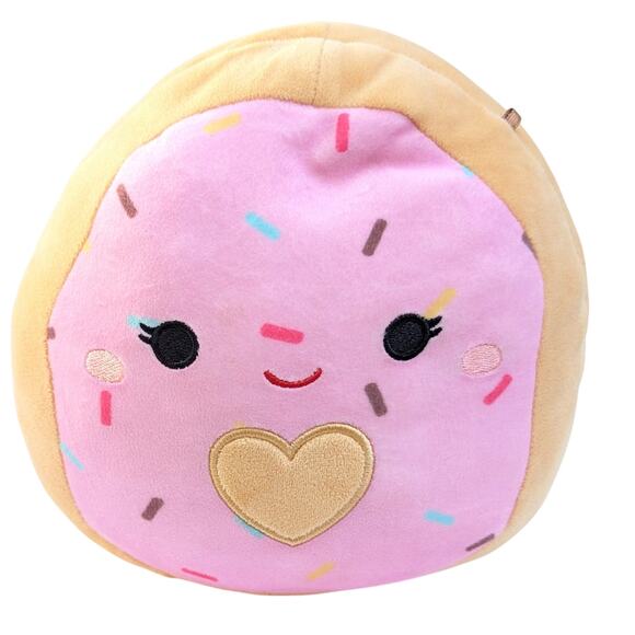 🧁 Squishmallows Dabria the Donut – 8” Plush - Foodie Squad Stuffed Animal Toy - Picture 3 of 10
